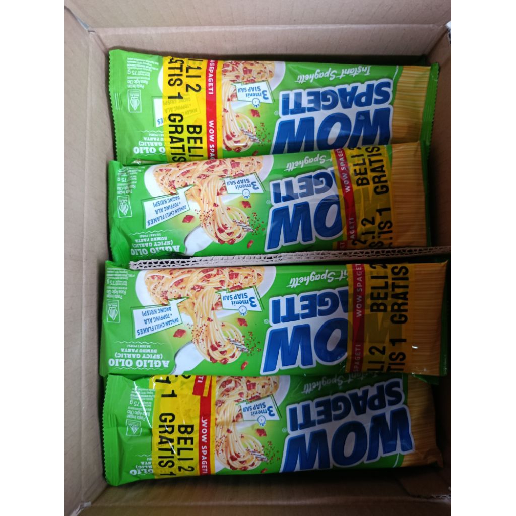 Jual Promo Banded Beli 2 Gratis 1 WOW Spaghetti All Variant 1 Dus isi ...