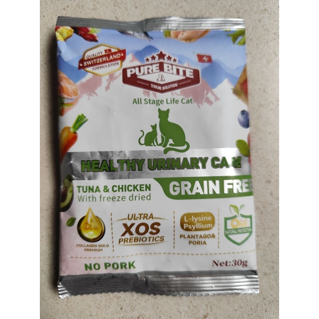 Jual Pure Bite Healthy Urinary Care Tuna & Chiken 30g | Shopee Indonesia