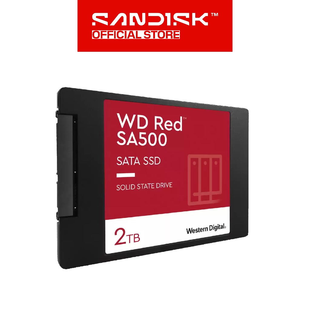 WD Red SA500 NAS SSD 500GB / 1TB / 2TB  / 4TB SATA III (3)