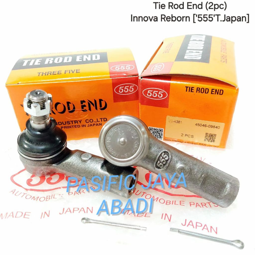 Jual TIE ROD END TIE ROD INNOVA REBORN 2016 UP ORI 555 JAPAN HARGA 1SET ...