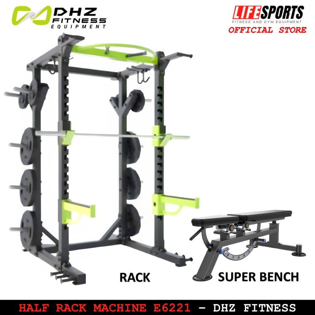 Jual Lifesports - New Alat Olahraga Fitness Gym Functional Half Rack ...