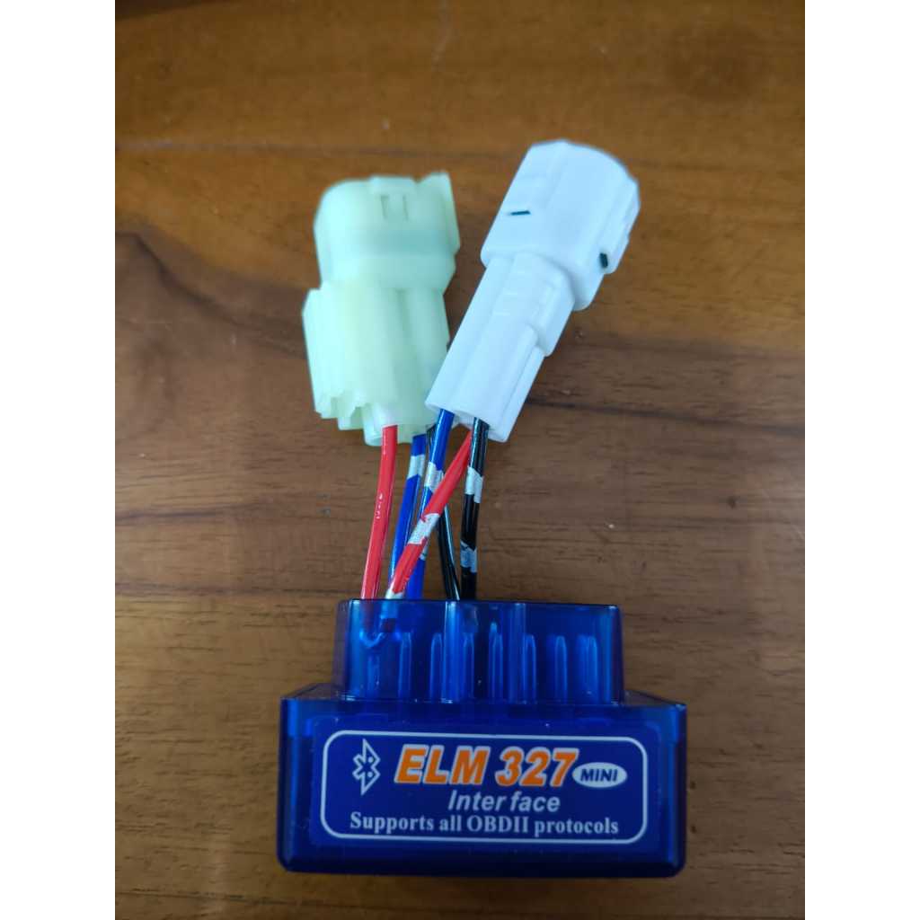 Tools Scanner Elm327 V2.1 untuk Motor Yamaha dan Honda yang ECU support Obd2 Free Aplikasi