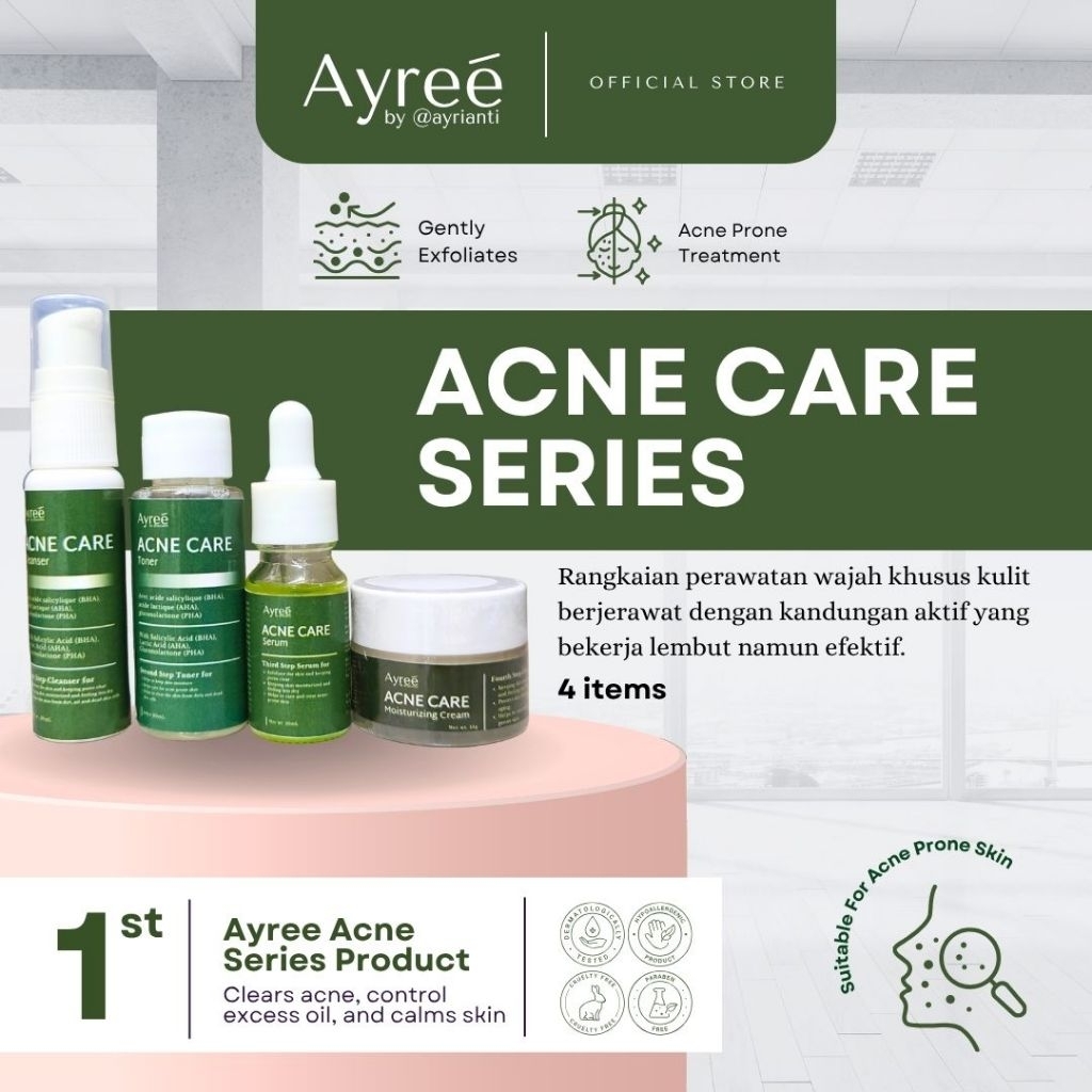 Jual Ayree Acne Care Series | Shopee Indonesia
