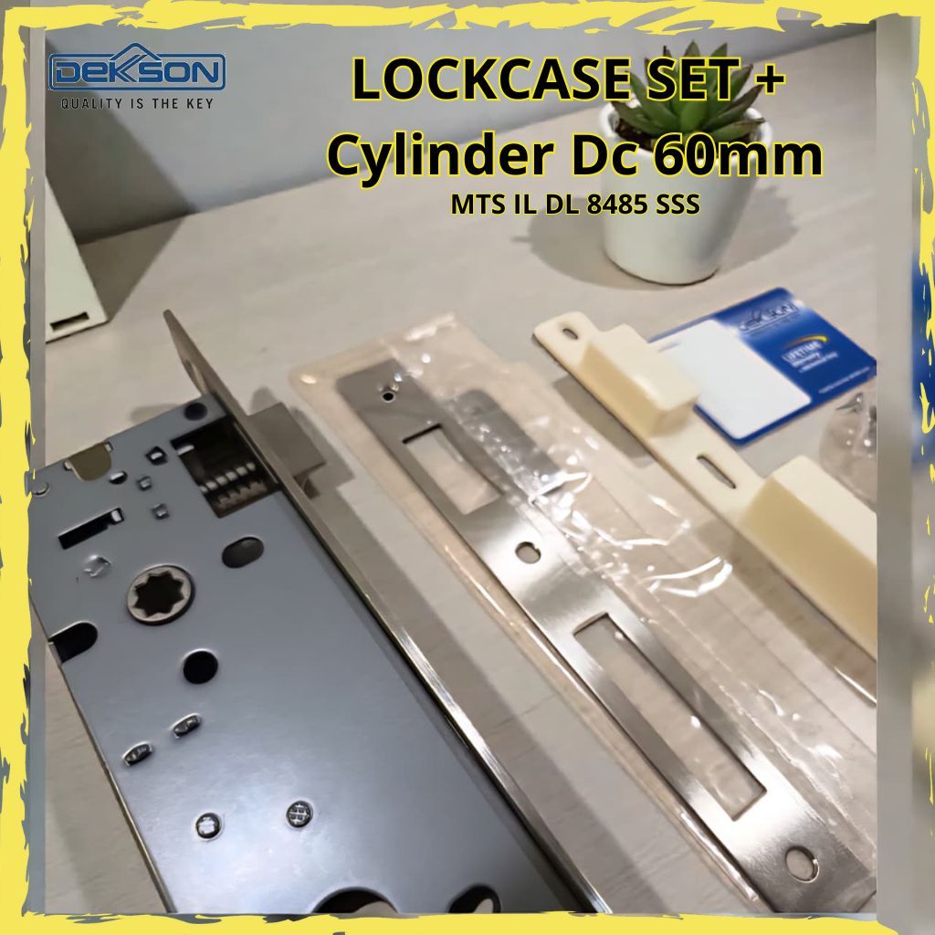 Jual body kunci set DEKKSON Lockcase + Cylinder Dc 60mm Dekkson Dekson ...