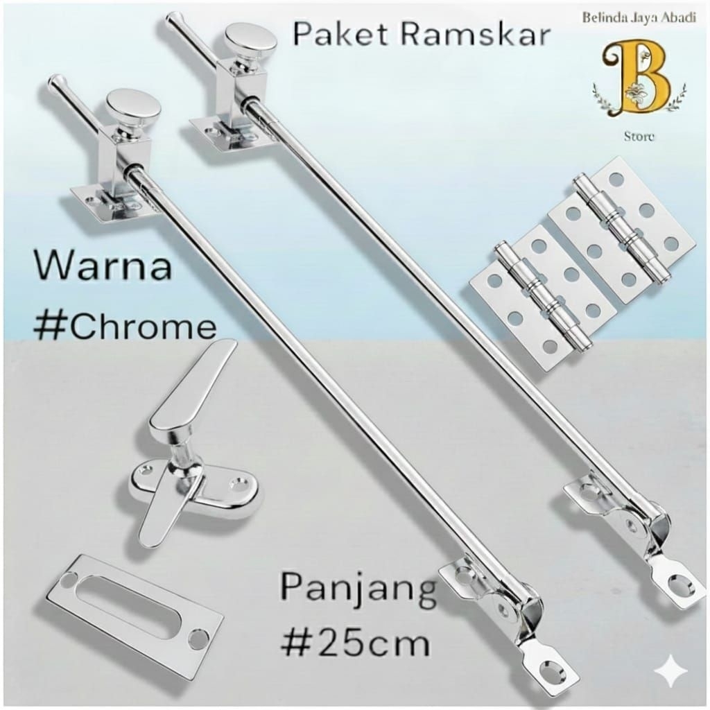 Jual Ramskar jendela penahan jendela pengait jendela hak angin jendela ...
