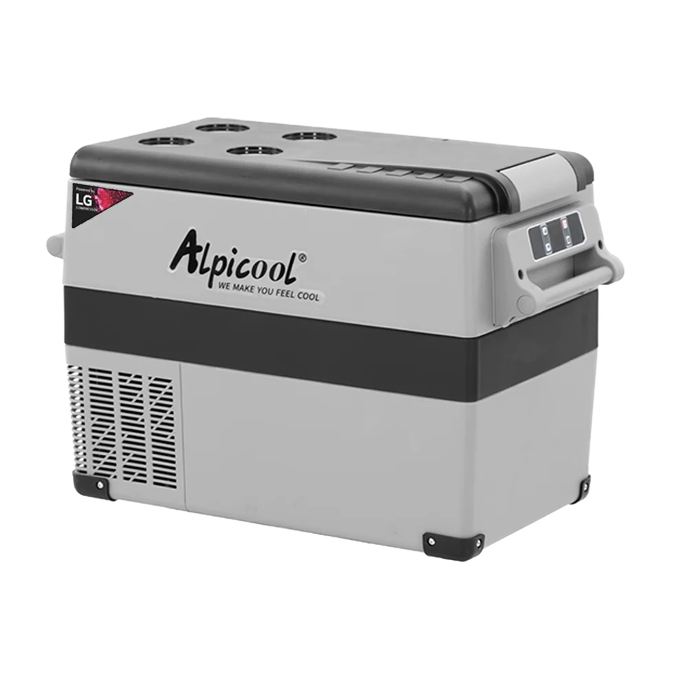 Jual Alpicool LG Compressor CF45 Portable Dual Zone Car Fridge 230V Car ...