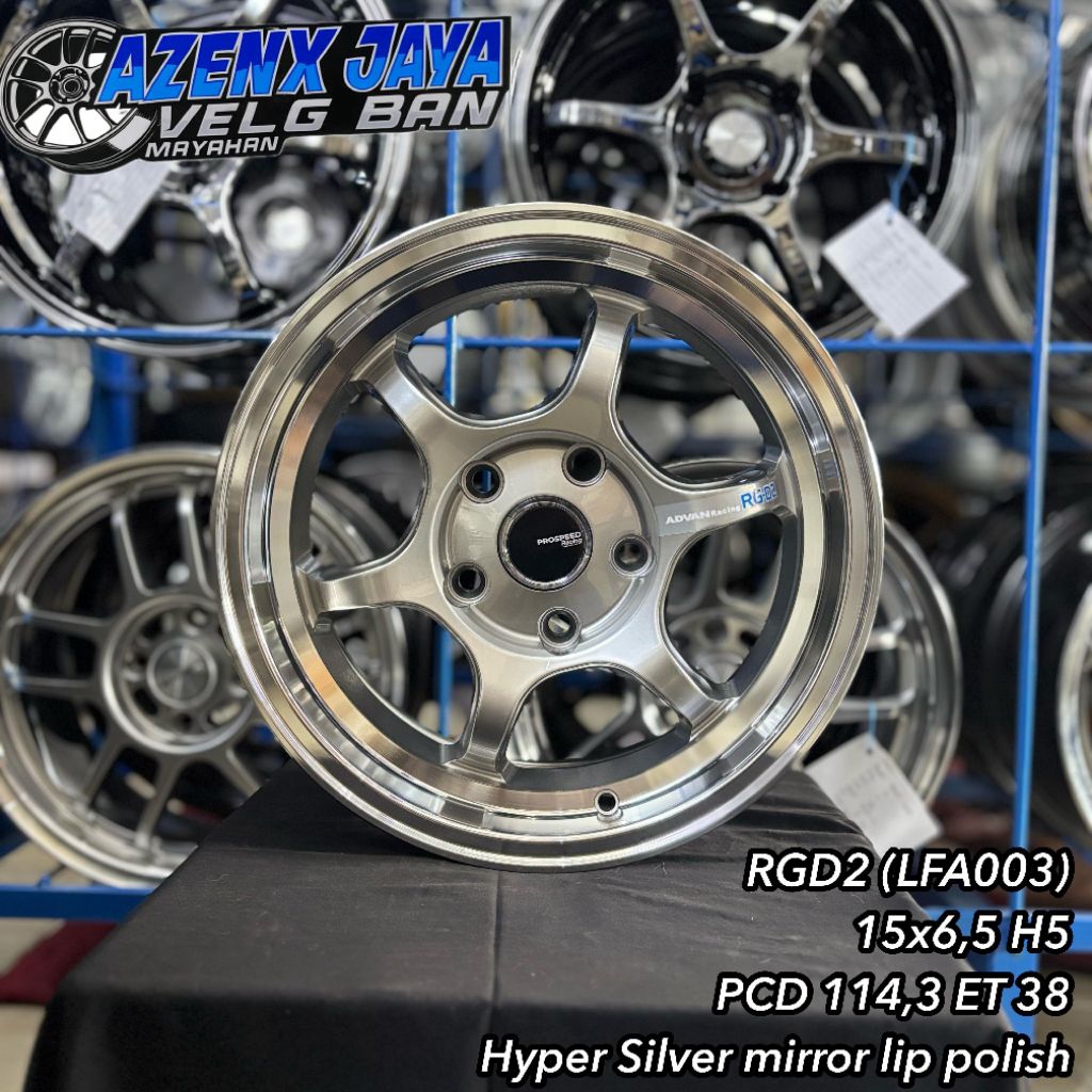 Jual velg mobil advan RGD2 R15 H5 | Shopee Indonesia