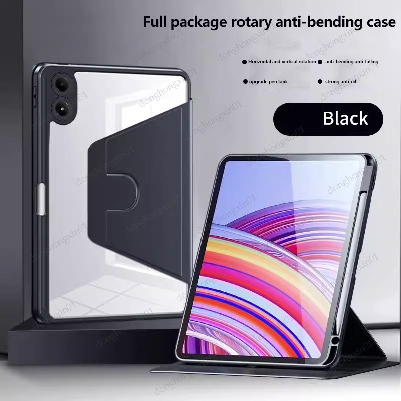 Jual Case Xiaomi Poco Pad M1 /Redmi Pad 2 Pro 12.1 Inch 360 Rotate Flip ...