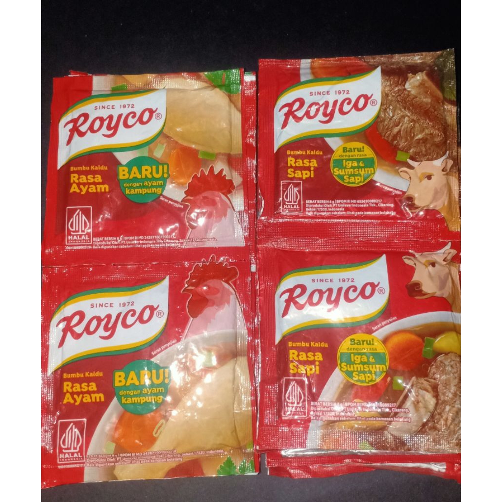 Jual ROYKO 1 RENTENG (12 PCS) Varian sapi dan ayam | Shopee Indonesia