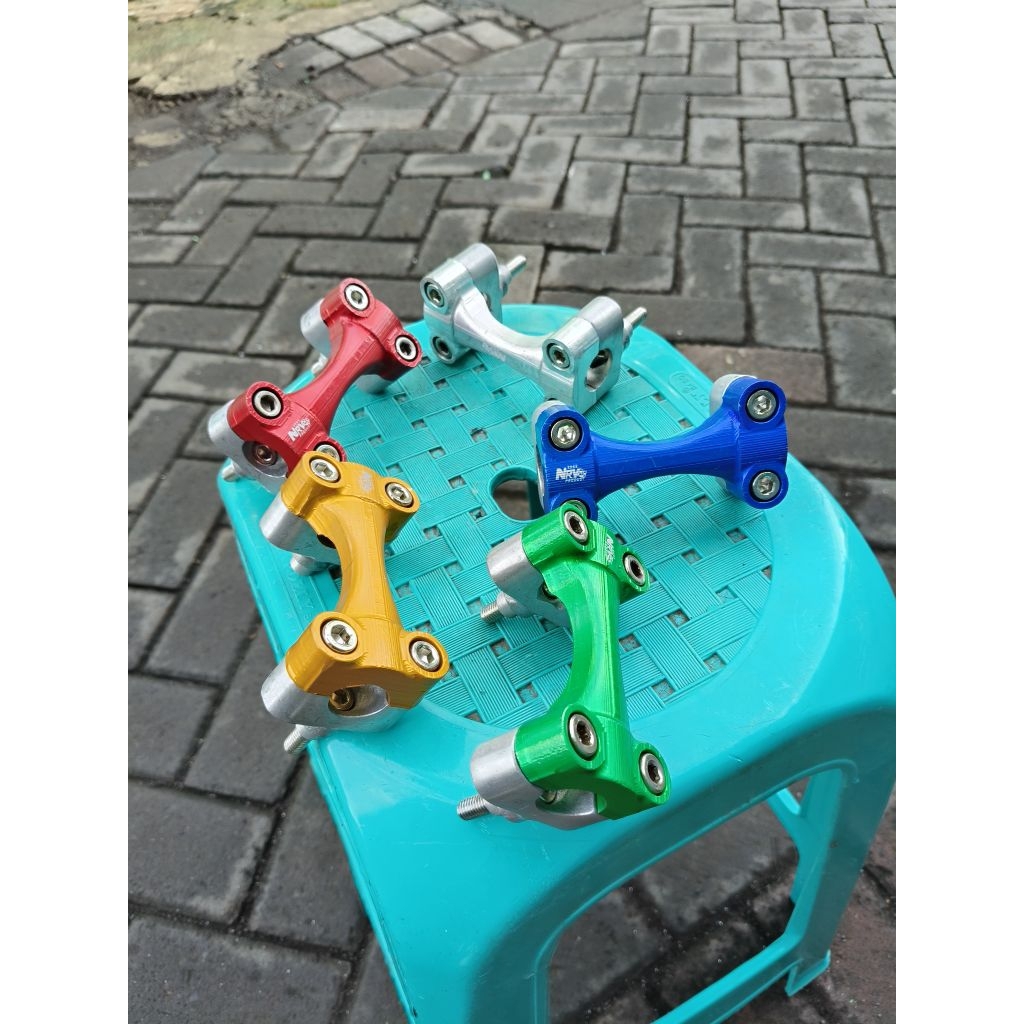 Jual Racer Stang CNC Triumph + Cagak racer setang /keleman setang CNC ...