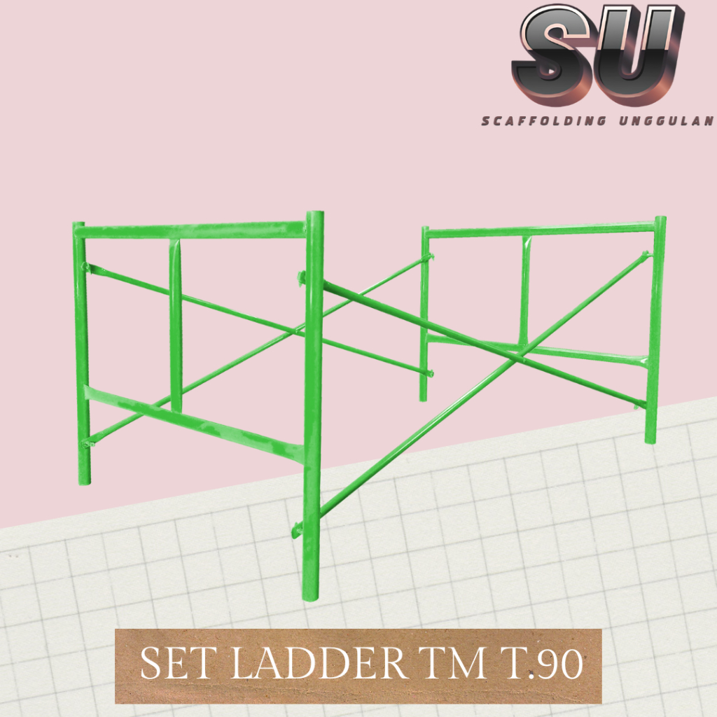 Jual SET LADDER T.90 TM SCAFFOLDING | Shopee Indonesia