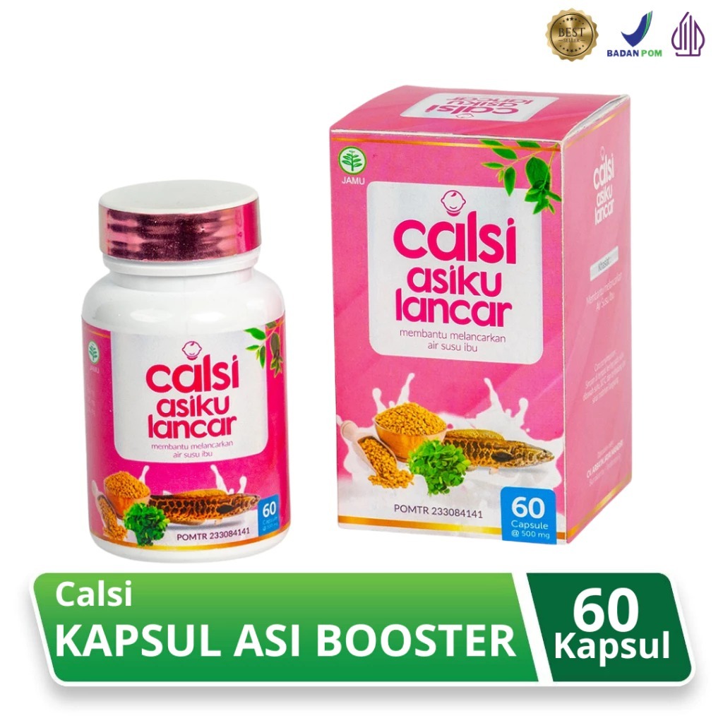 Jual Calsi ASI Booster 30 Kapsul Original BPOM untuk Mendukung Produksi ...