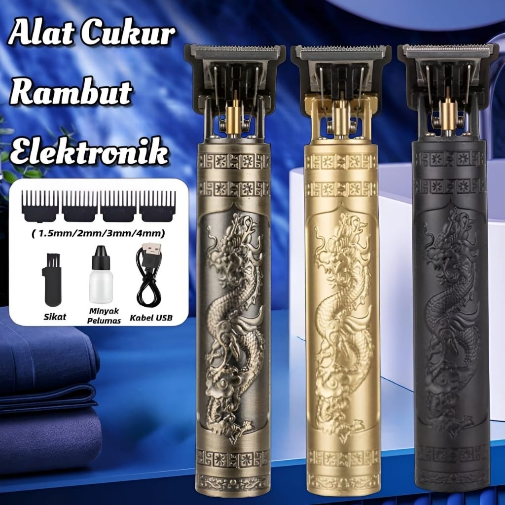 Jual Alat Cukur Rambut Elektrik Mesin Potong Rambut Hair Clipper Alat ...