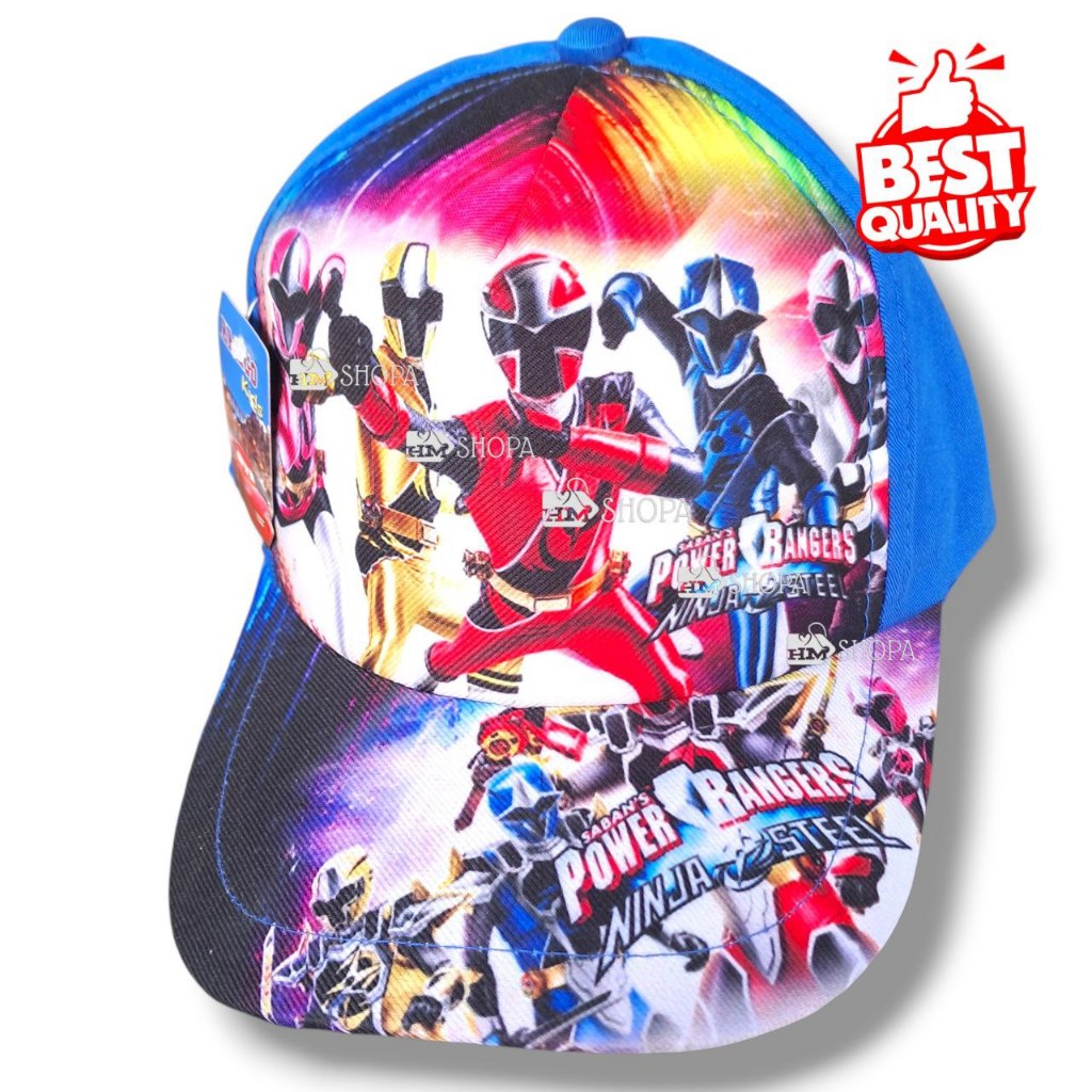 Jual HMshopa - TOPI POWER RANGERS / Topi anak laki-laki / topi anak ...
