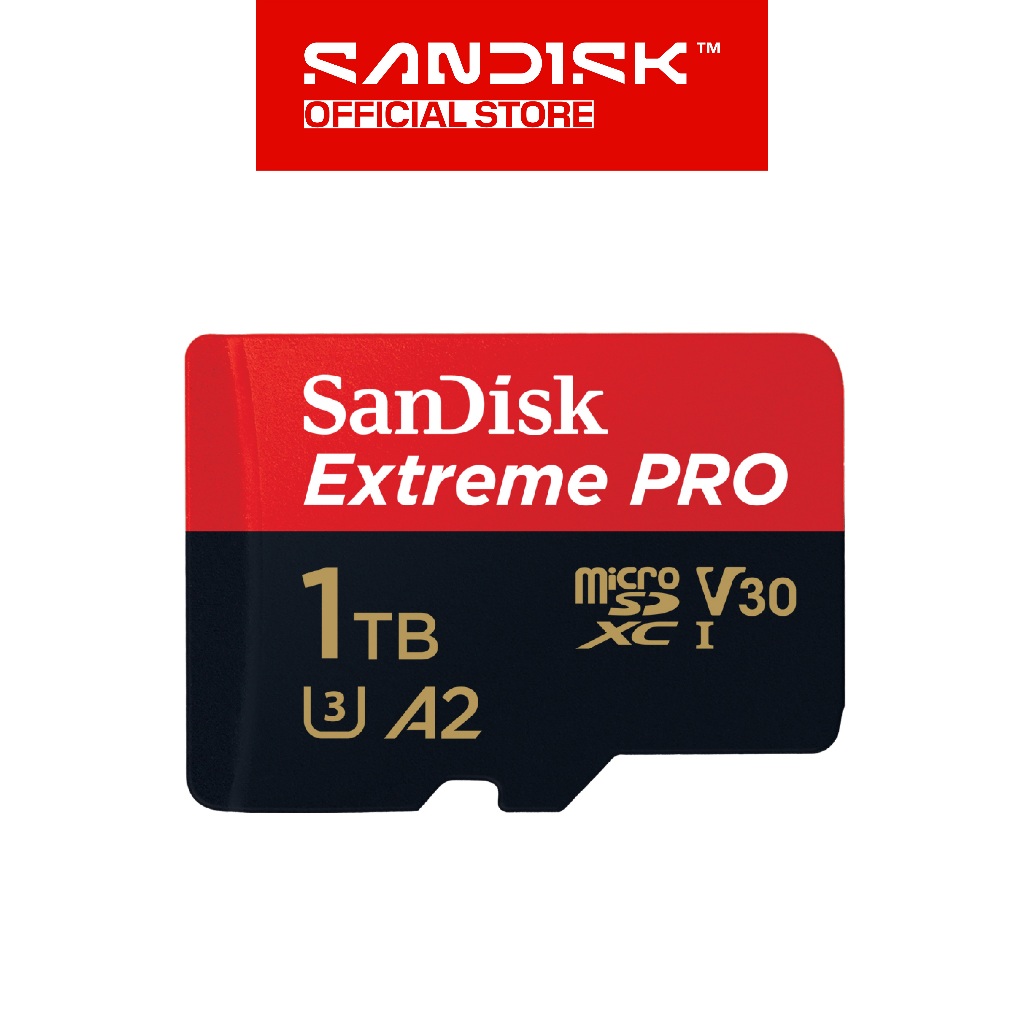 SANDISK microSDXC Extreme Pro 512GB / 1TB / 2TB Class 10 UHS-I A2 V30 U3 4K UHD Action Cam (Up to 200MB/s) (3)