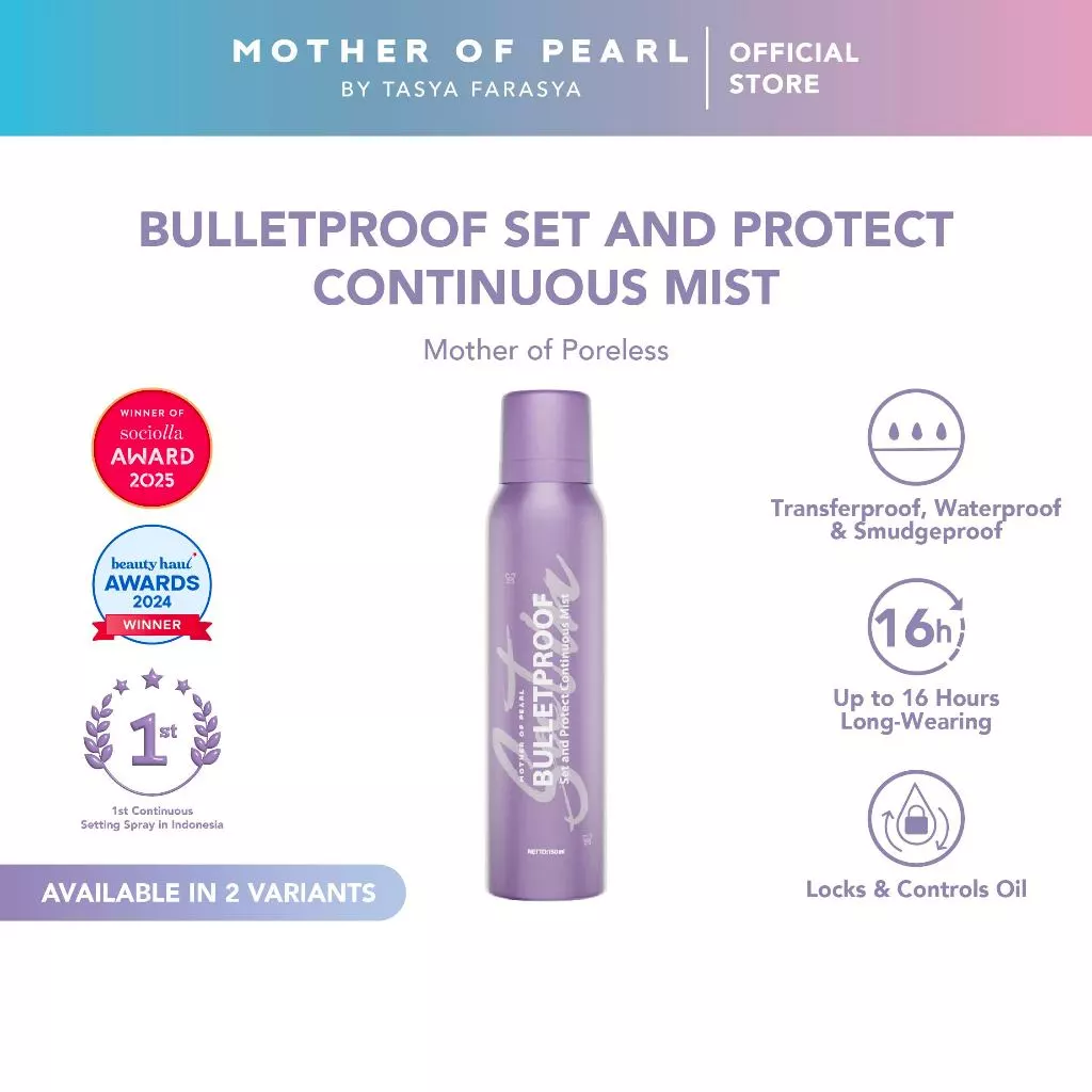 Pratinjau Mother Of Pearl Setting Spray