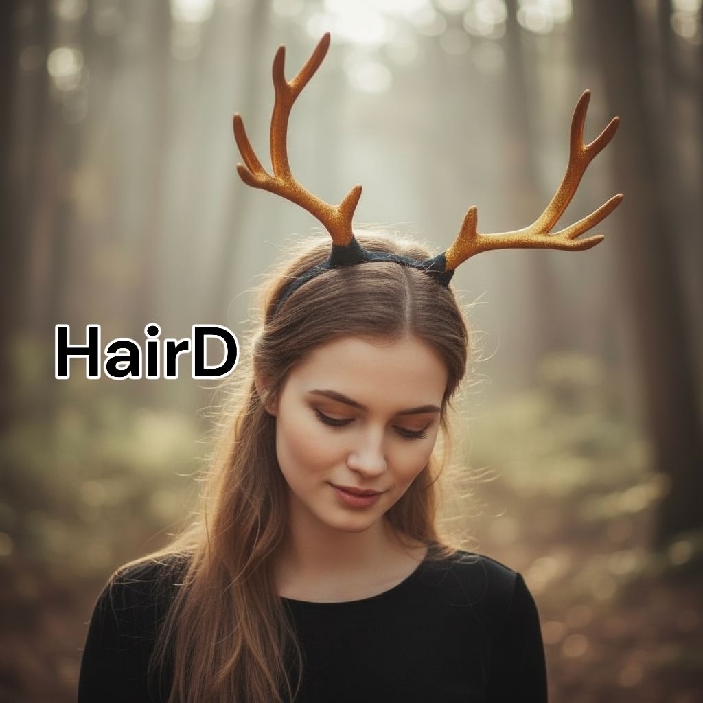 Jual Bando Tanduk Rusa Deer Antlers Costume Headband Reindeer Antlers ...