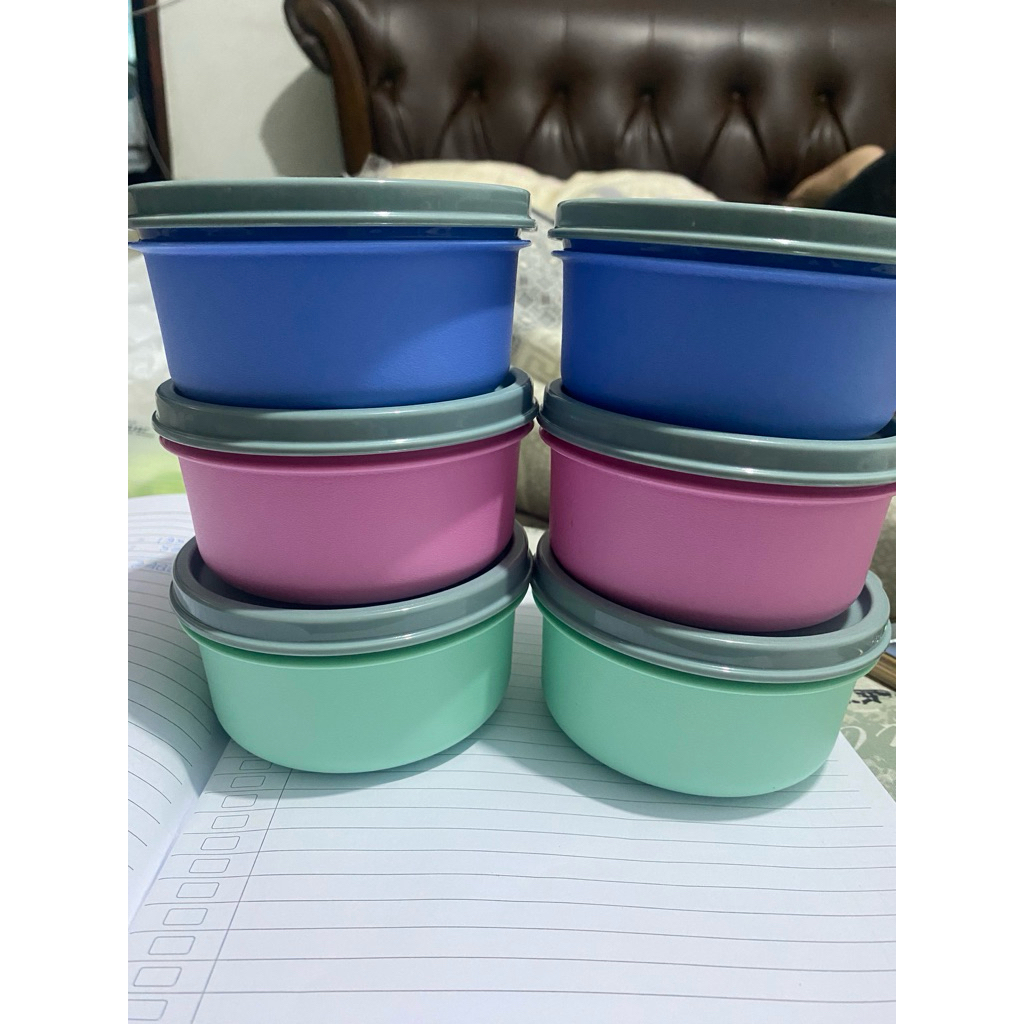Jual mini bowl tupperware set (6) | Shopee Indonesia