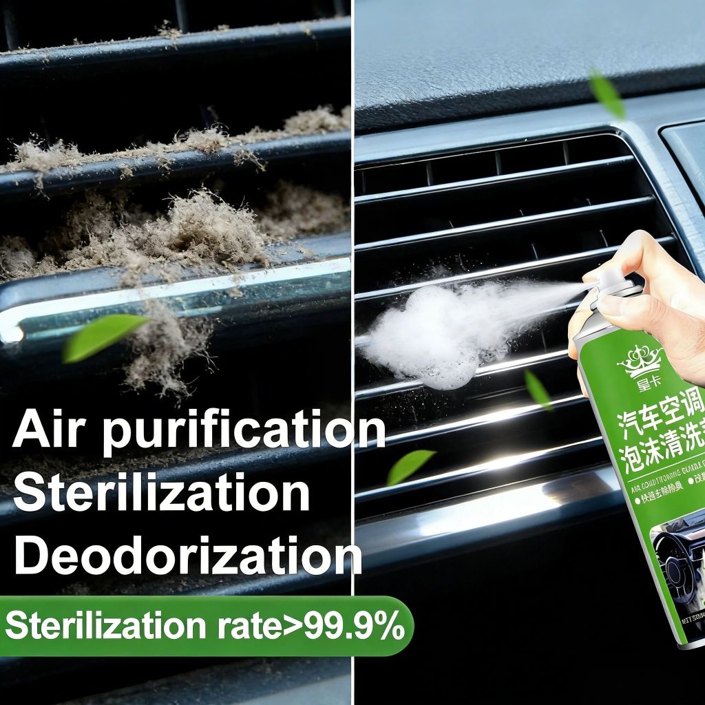 Jual Pembersih Ac Mobil Dan Rumah 500ML Pengharum Ac Cleaner Mobil Air ...