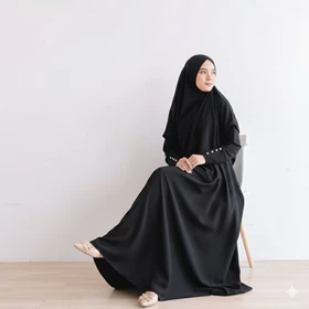 Jena Dress Mayung 4 Meter Umbrella Bahan Sabrina Anti Uv By Handsqob.Id