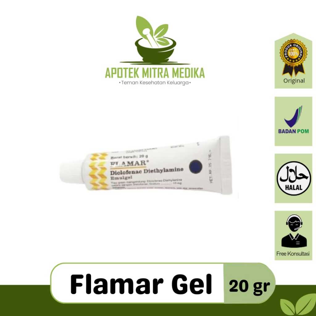 Jual Flamar Gel Obat Terlengkap & Harga Terbaru Juli 2026 | Shopee ...