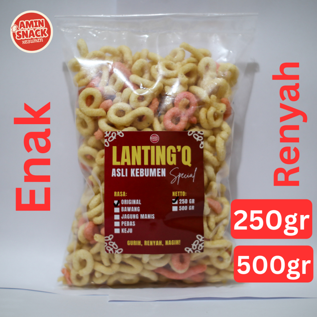 Jual LANTING KEBUMEN RASA ORIGINAL – LANTING’Q | CEMILAN RENYAH MURAH ...