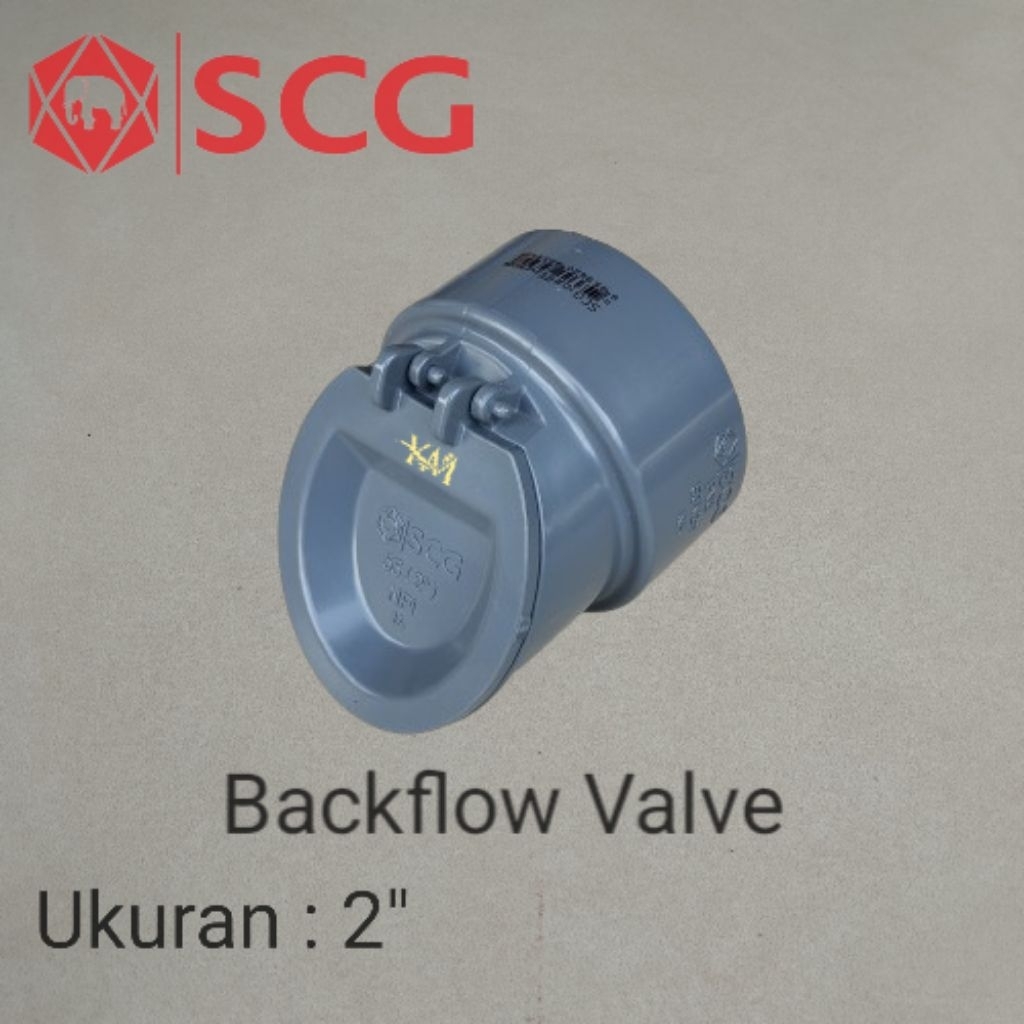 Jual Backflow Valve Pvc SCG 2