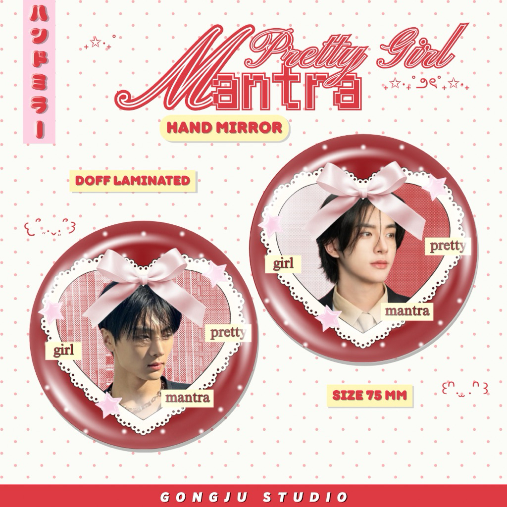 Jual GONGJU STUDIO | [ COD ] ENHYPEN MANTRA HAND MIRROR KACA | Shopee ...