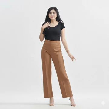 Celana Kulot Scuba Celana Kulot Scuba Celana Kulot Wanita Kulot Wanita Ehzy Store