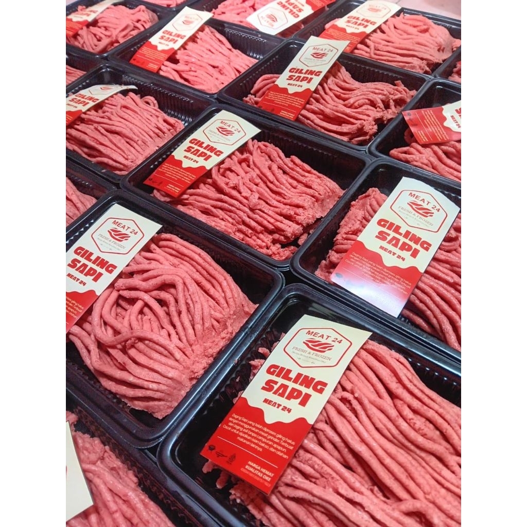 Jual DAGING SAPI GILING 200gr - 225gr | Shopee Indonesia