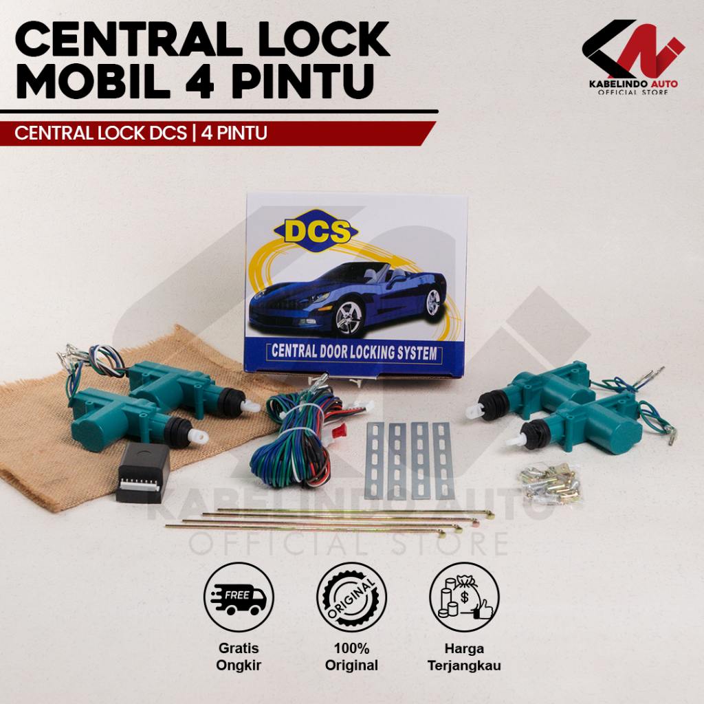 Jual Central Lock / Kunci Mobil / Sentral Lock Set Pintu Mobil ...
