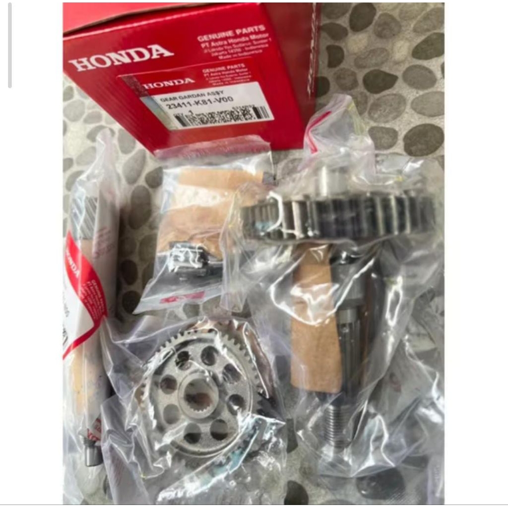 Jual GIGI RASIO GEAR RASIO SET MOTOR BEAT ESP POP KODE K81 SET 4PCS ...