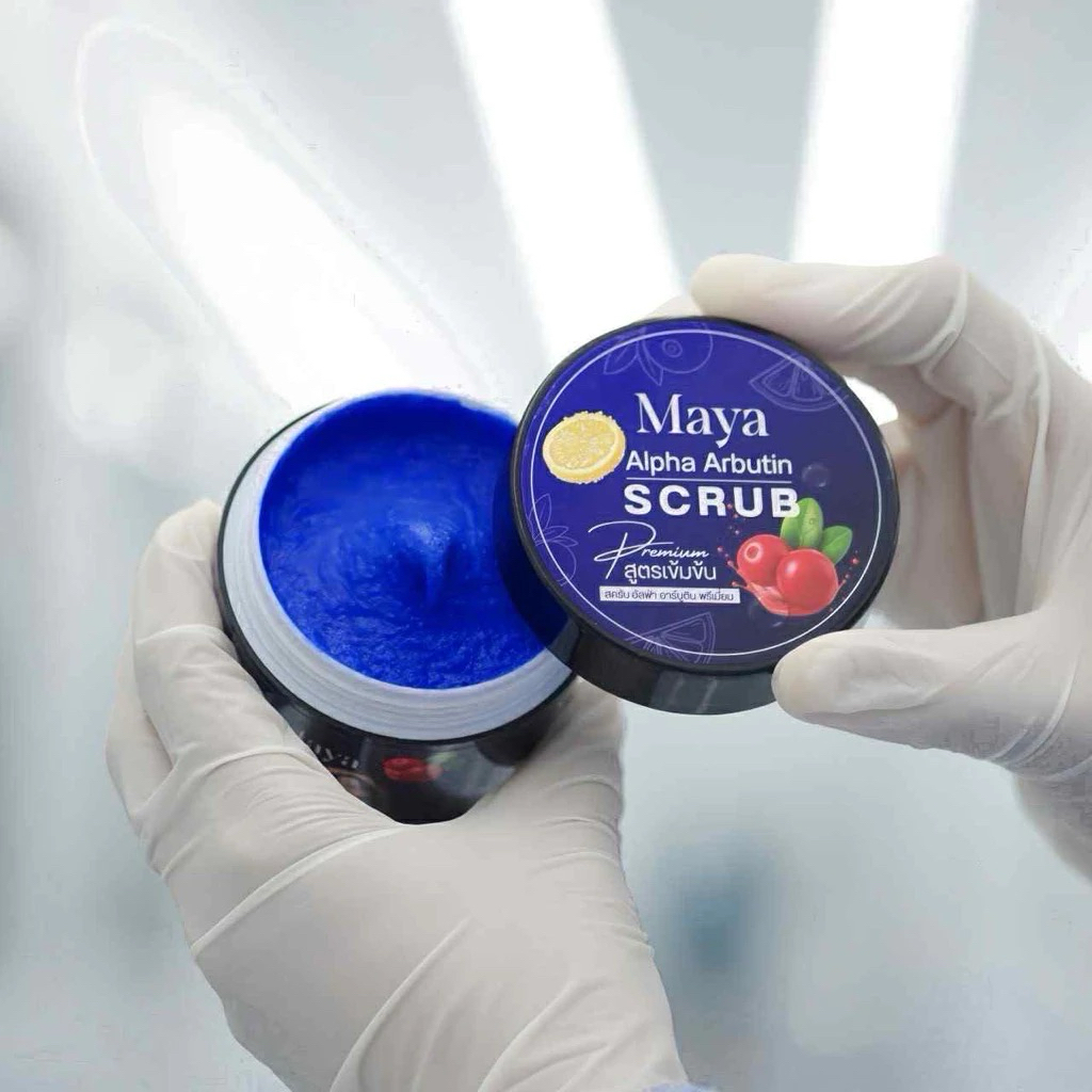 Jual MAYA ALPHA ARBUTIN BODY SCRUB | Shopee Indonesia