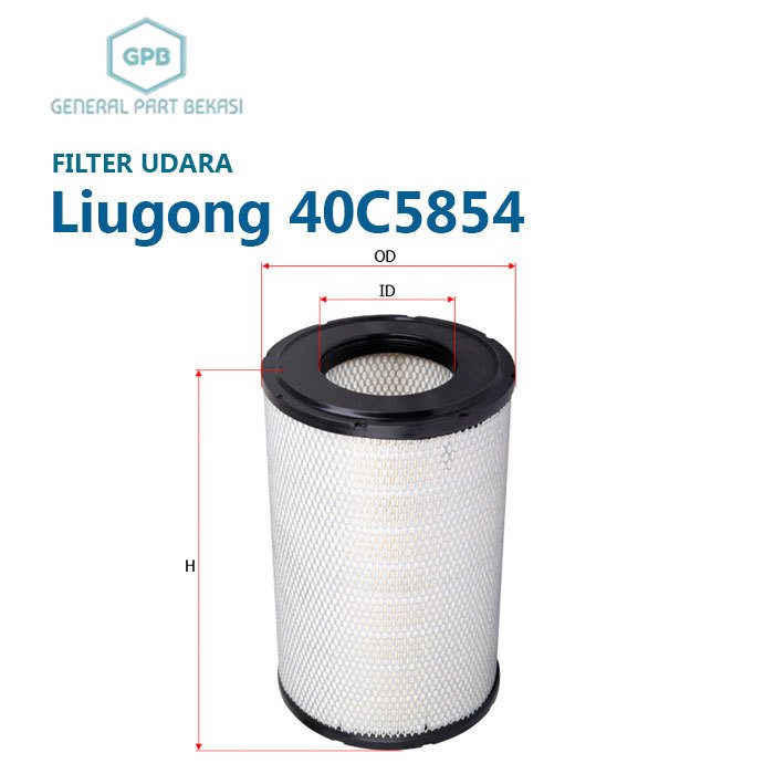 Jual Air Filter Udara Liugong 40C5854 Sakura Sure Filter | Shopee Indonesia