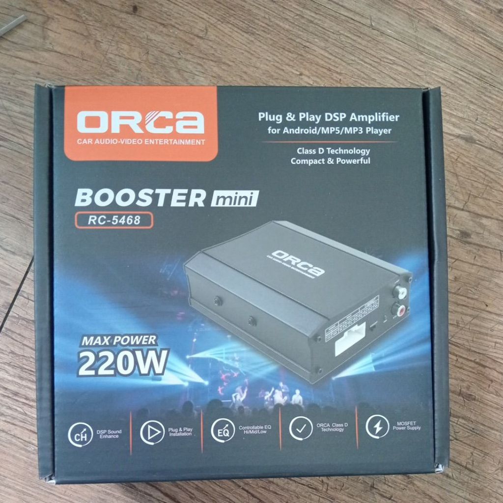 Jual POWER MINI ORCA RC-5468 /PLUG &PLAYDSP AMPLIFIER ORCA RC-5468 ...