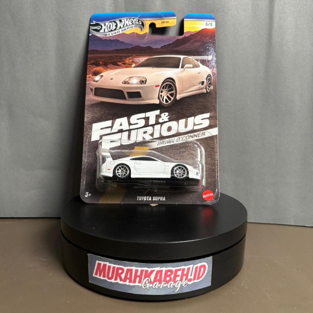 Hot Wheels Fast & Furious Toyota Supra Brian O'Conner - Série Silver, édition Limitée 2025