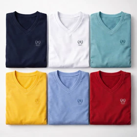 Kaos Polos Pria TZN Katun Regular Fit