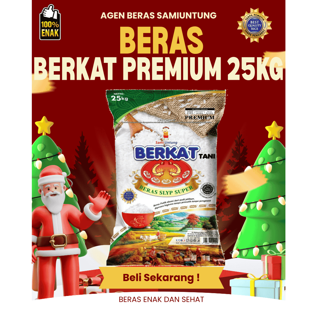 Jual BERAS BERKAT TANI PREMIUM | Shopee Indonesia