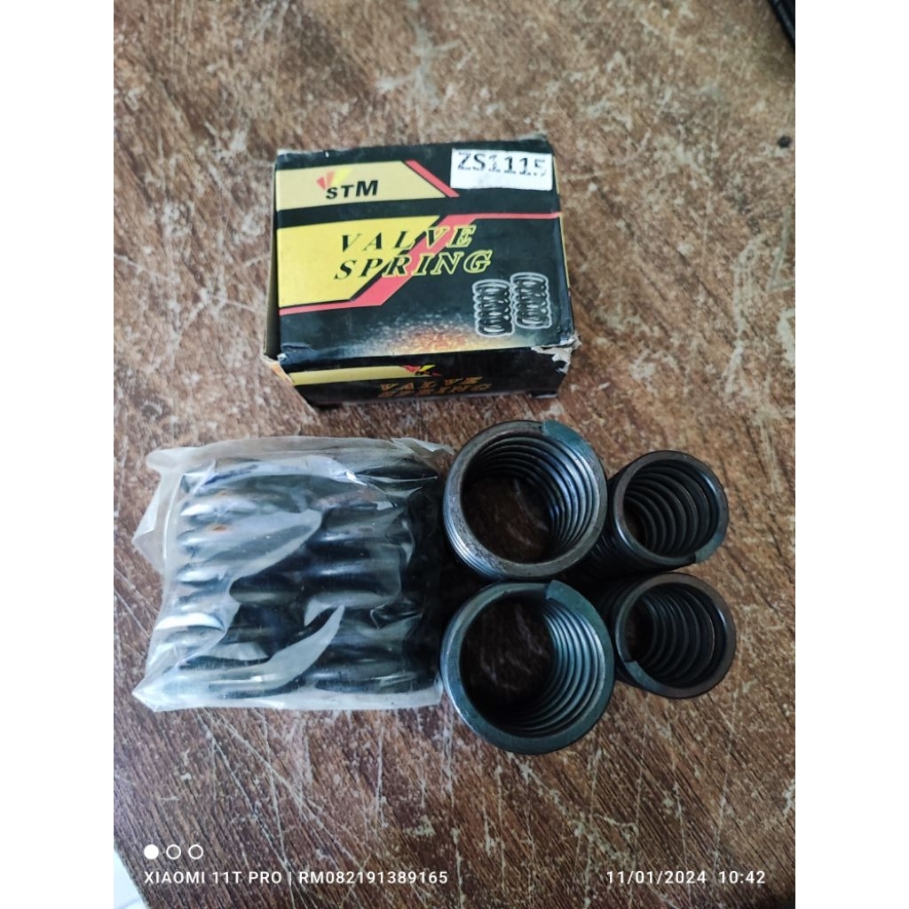 Jual per klep / verklep / valve spring S-1115 ( 2 per besar 2 per kecil ...