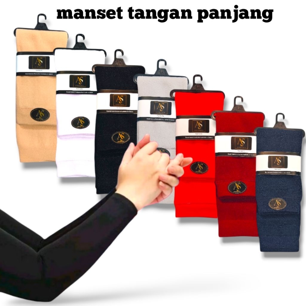 Jual manset tangan tebal berkualitas/manset polos tebal unisex | Shopee ...