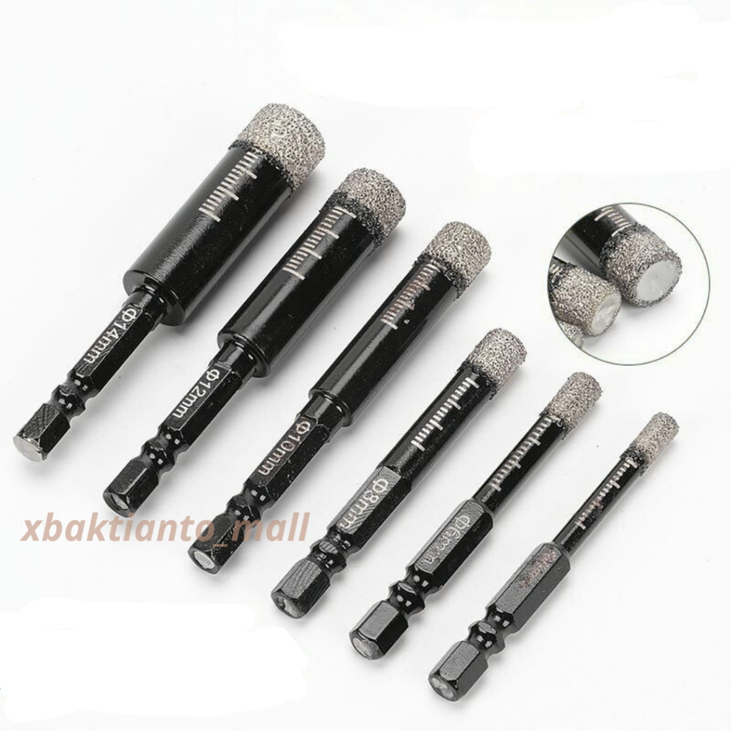Jual Mata Bor Diamond Holesaw Drill Bit Hexagonal Dry Drill bit ...
