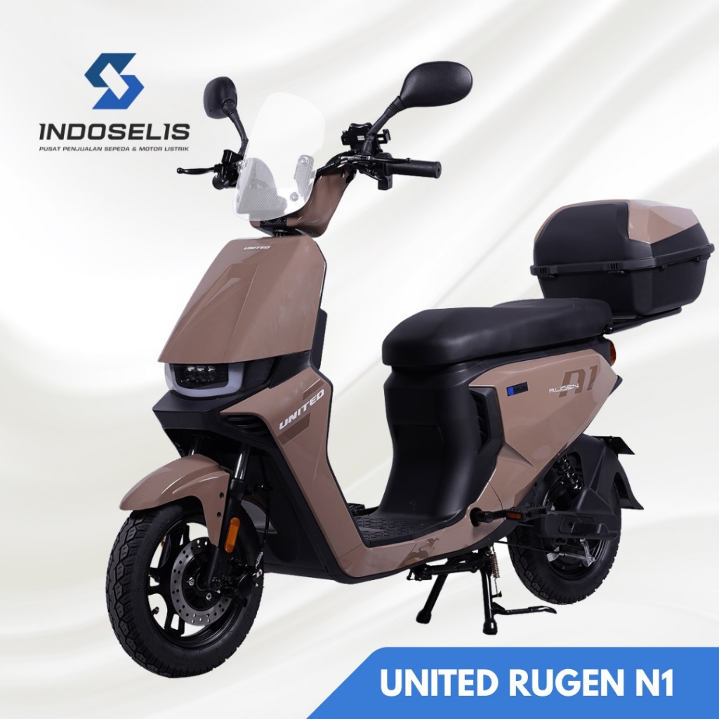 Jual UNITED RUGEN N1 N 1 SEPEDA MOPED RUGEN N1 800 WATT GARANSI RESMI ...