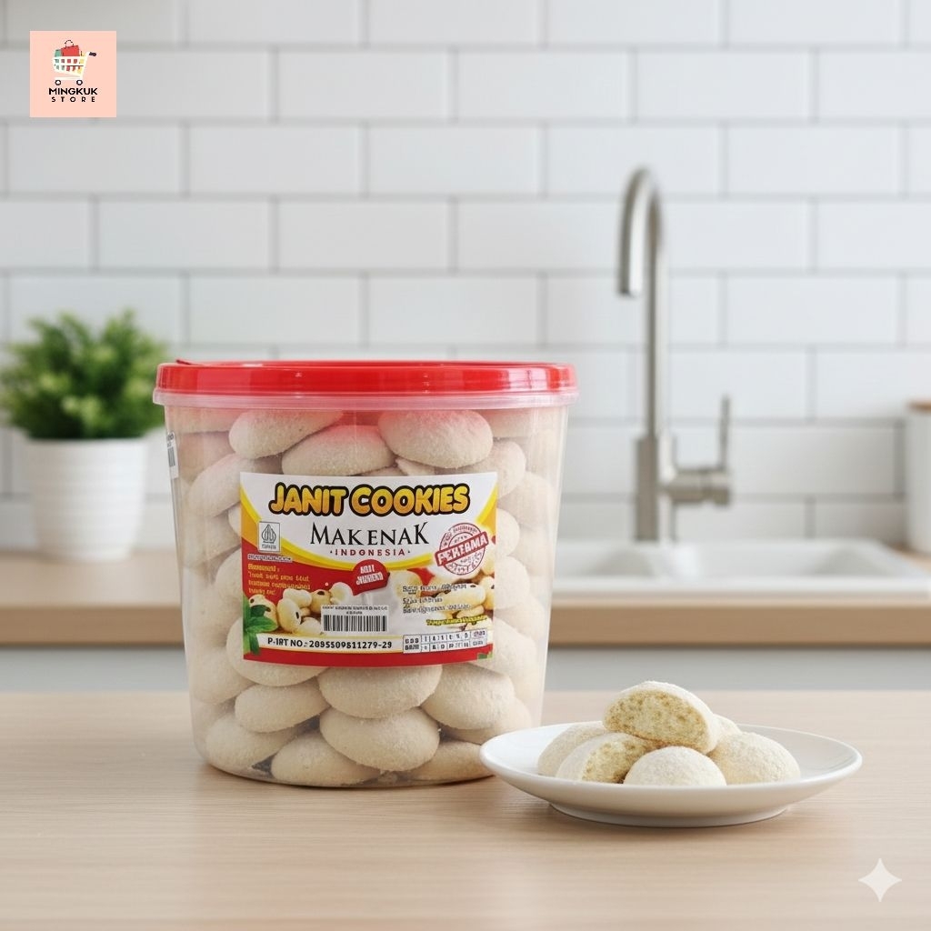 Jual Mak Enak Janit Cookies Toples 900gr | Shopee Indonesia