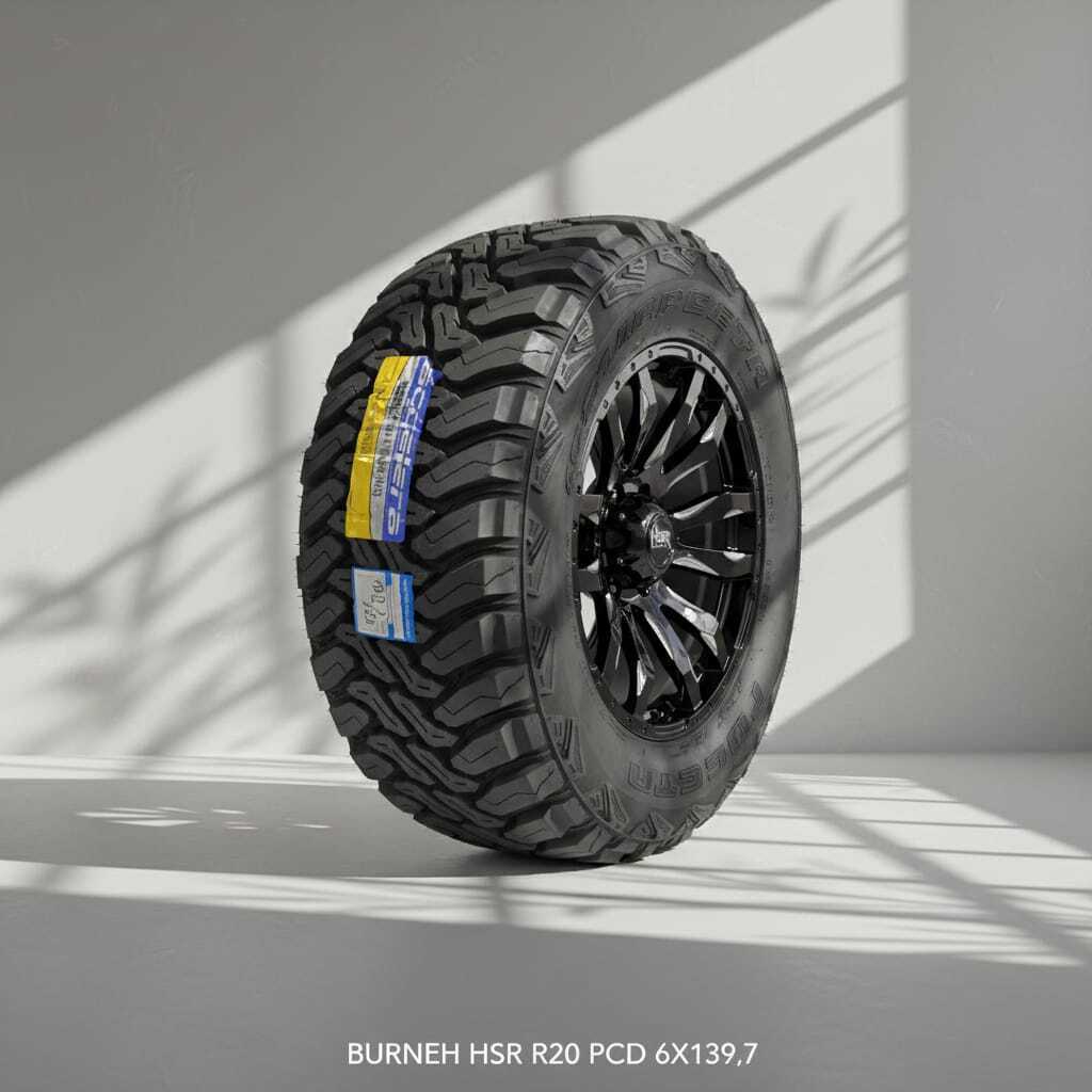 Jual PAKET VELG + BAN RING 20 MODEL HSR BURNEH BUAT PAJERO FORTUNER ...
