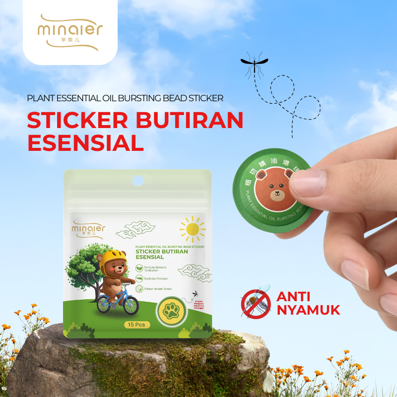 Jual MINAIER Sticker Aroma Citronela Esensial Perlindungan dari Nyamuk ...
