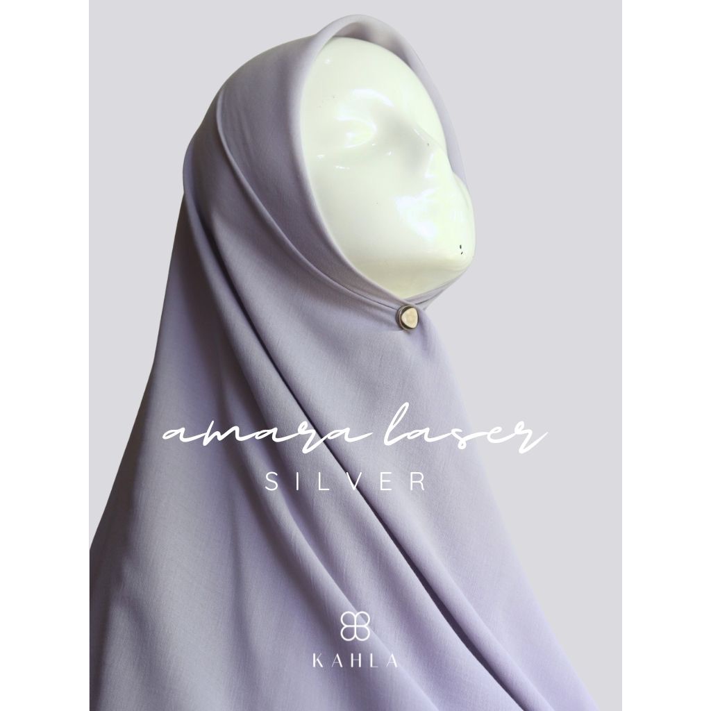 KAHLA Amara Voal Miracle Syari 140x140 Lasercut Hijab Segi Empat Voal Arabian Premium Jumbo