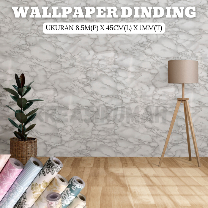 Jual Wallpaper Stiker Dinding Wallpaper Sticker Dinding 45CM x 8M KR ...