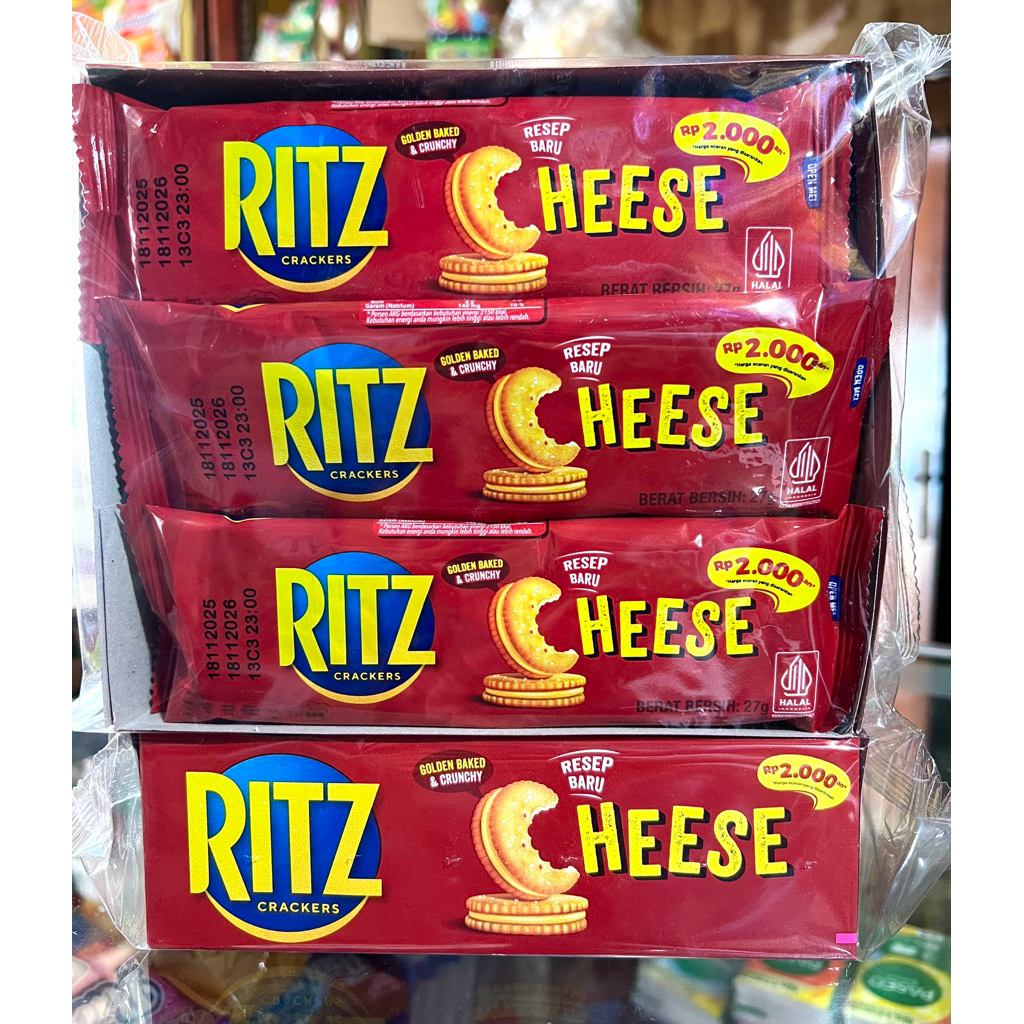 Jual Biskuit Ritz Keju Terlengkap & Harga Terbaru Juli 2026 | Shopee ...