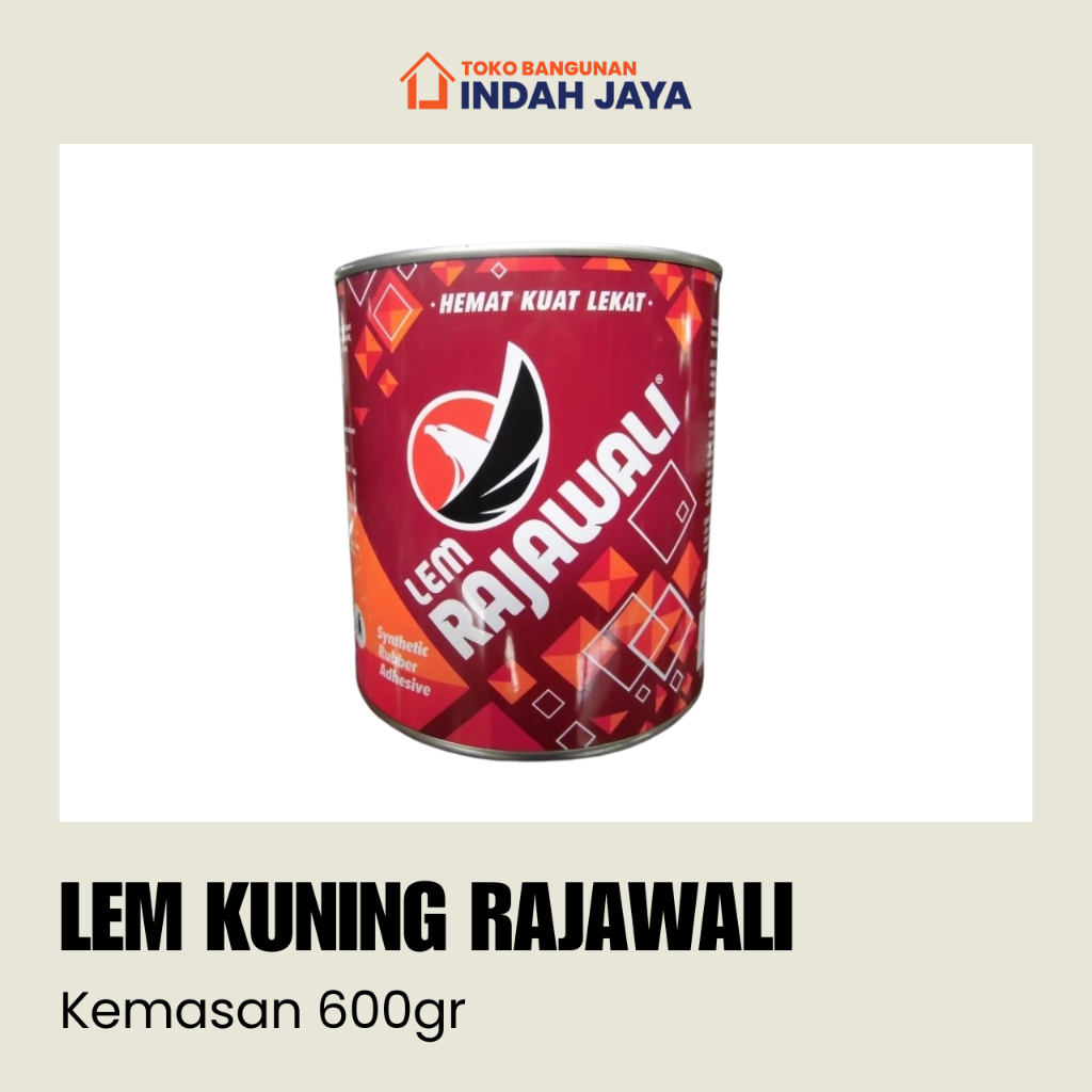 Jual 100% ASLI LEM KUNING RAJAWALI 600 GRAM | Shopee Indonesia