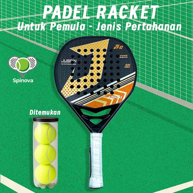 Jual Raket Padel JV13 - Ideal untuk Pemula Defensif dengan Kontrol ...